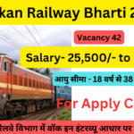 Konkan Railway Bharti 2024